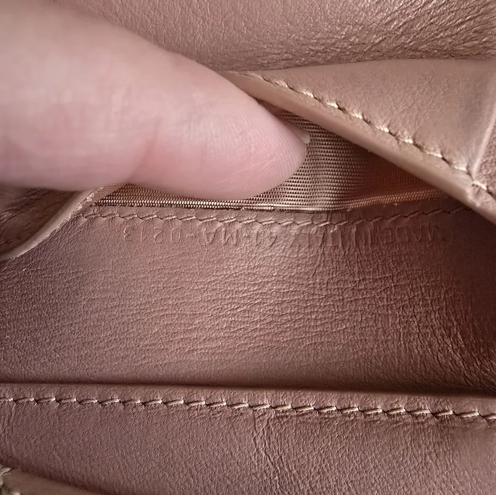 Quilted Patent Leather Lady Dior Wallet